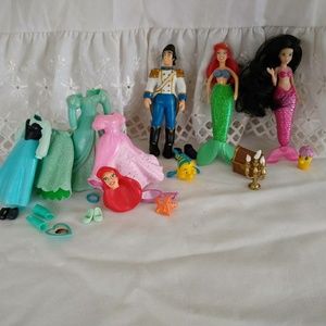 Ariel, Little Mermaid Disney Park's Polly pocket